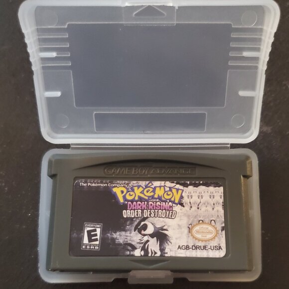 Pokemon Dark Rising 1, 2, Order Destroyed GBA ROM Hack Video Game - Picture 10 of 13